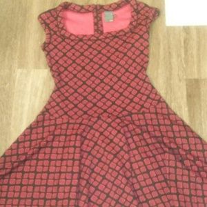 Black and red dress